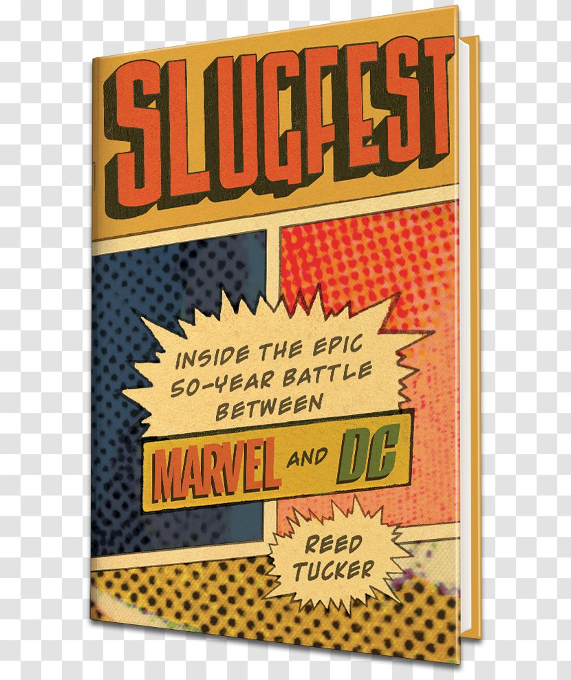 Slugfest: Inside The Epic, 50-Year Battle Between Marvel And DC Amazon.com Book Barnes & Noble Author - Label - Vintage Cover Transparent PNG