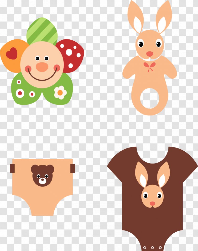 Infant Pacifier Baby Transport Clip Art - Cartoon - Cute Style Clothes Transparent PNG