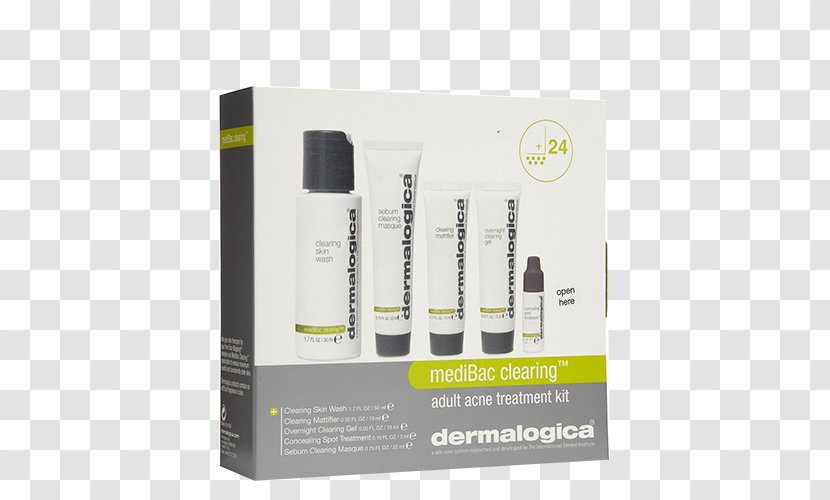 Acne Dermalogica MediBac Clearing Skin Kit Pimple Care - Cosmetics - Aitkenvale Beauty Spot Transparent PNG