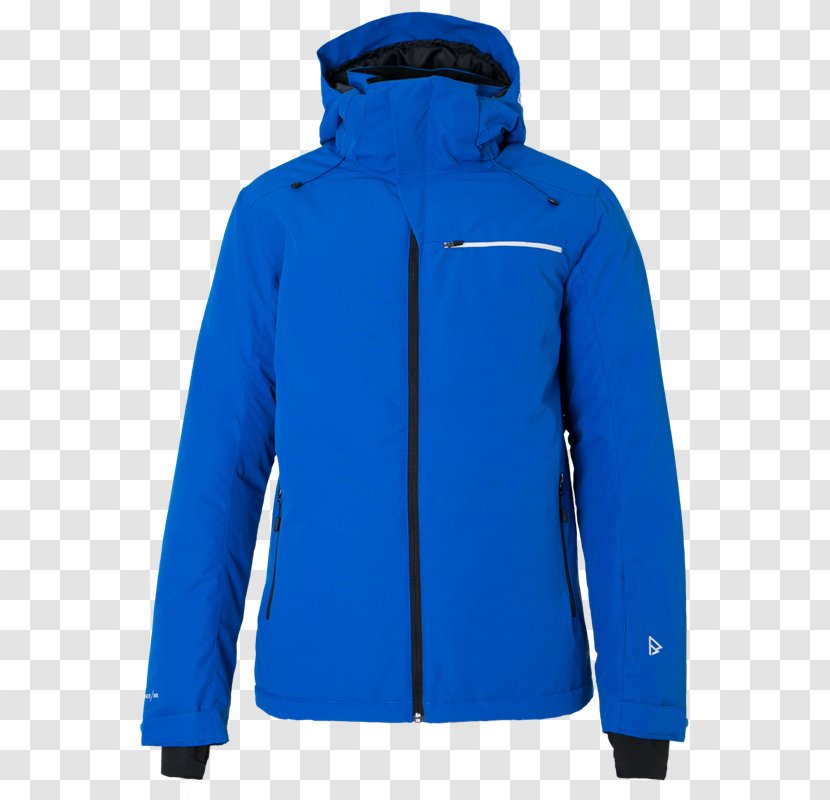 Jacket Polar Fleece T-shirt Hood Ski Suit - Blue Transparent PNG