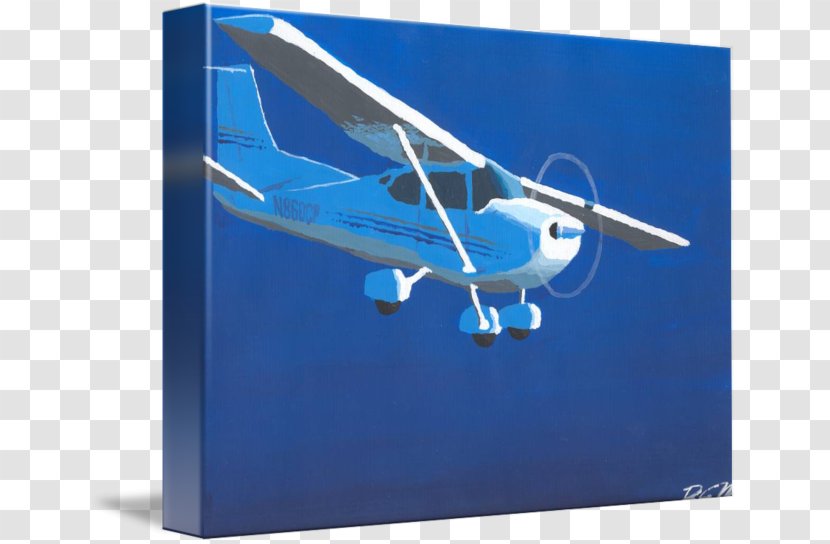 Light Aircraft Aviation Cessna 172 Gallery Wrap Transparent PNG