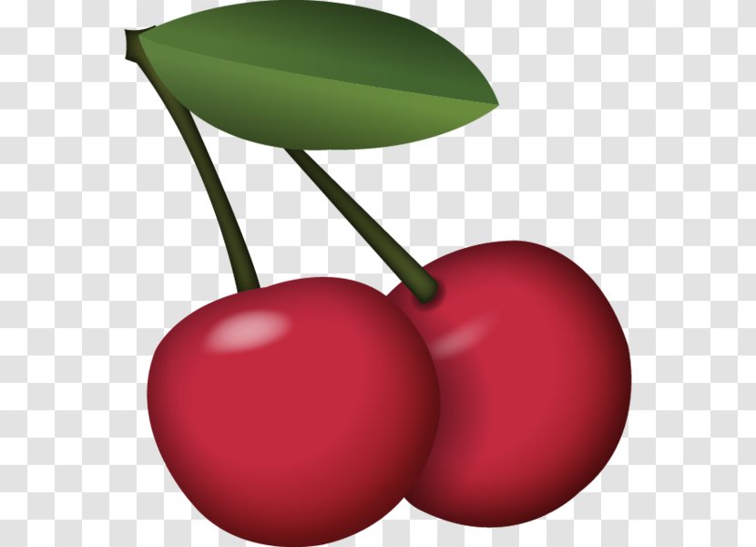 Emojipedia Cherry Sticker - Food Transparent PNG