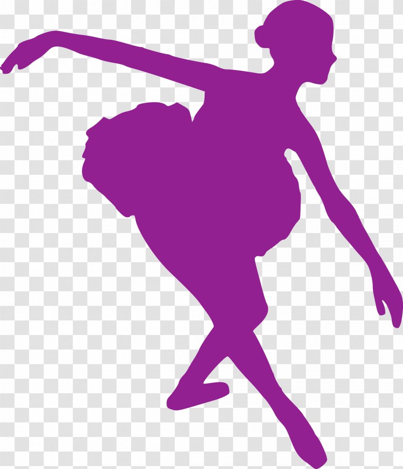 Silhouette Ballet Dancer Performing Arts Clip Art - Quickstep - Ballerina Transparent PNG