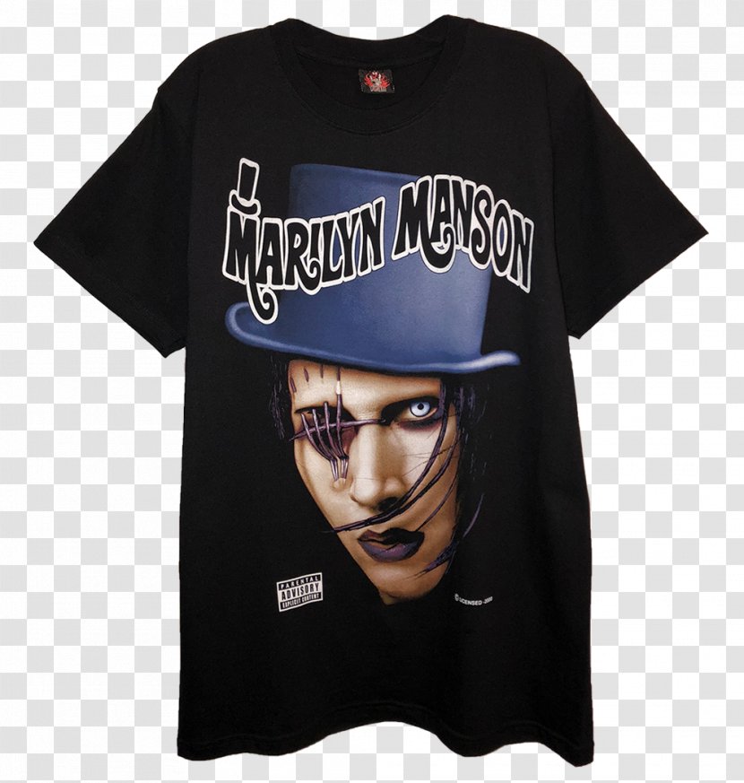 T-shirt Marilyn Manson Against All Gods Tour Top - Hoodie - Tshirt Transparent PNG