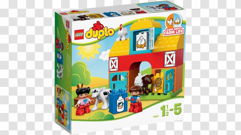 Lego Duplo LEGO 10617 DUPLO My First Farm Toy Block - 10525 Big Transparent PNG