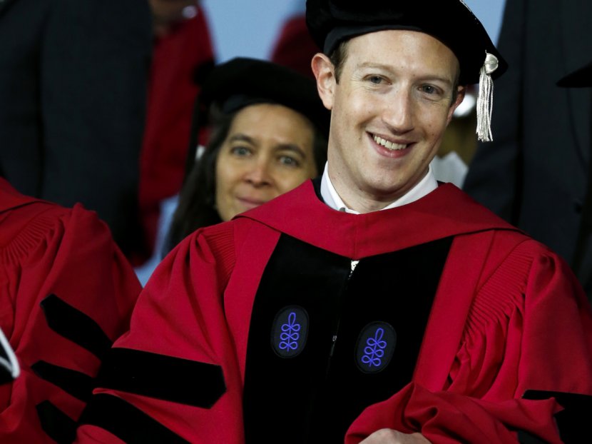 Mark Zuckerberg Harvard University Graduation Ceremony Facebook Honorary Degree - Event Transparent PNG