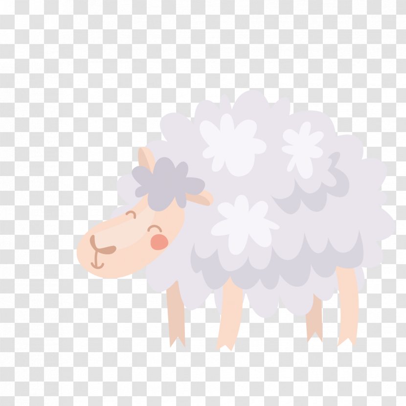 Sheep Drawing - Mammal - Hand-painted Transparent PNG