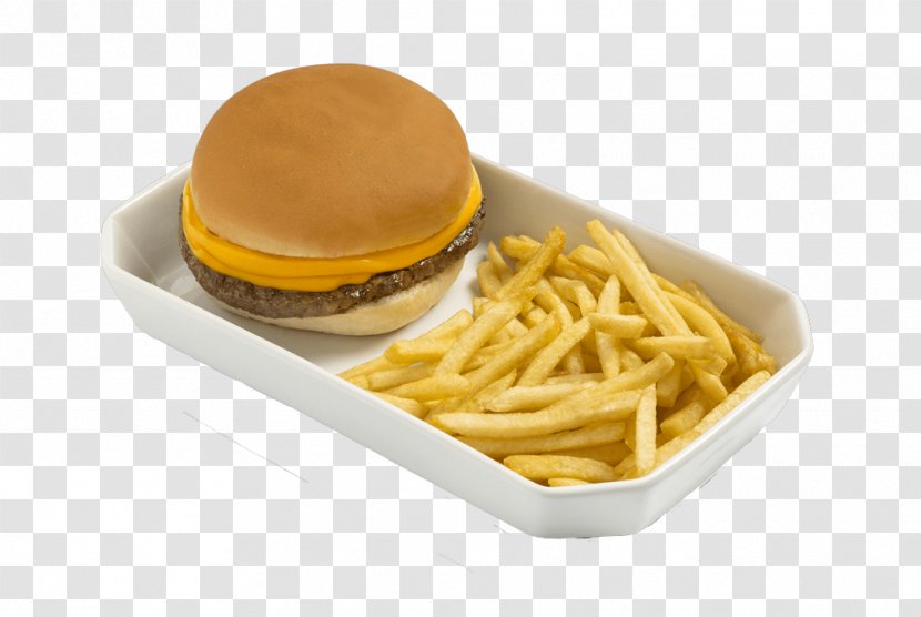 French Fries Cheeseburger Hamburger Bauru Breakfast Sandwich - Junk Food - Batata Frita E Hamburguer Transparent PNG