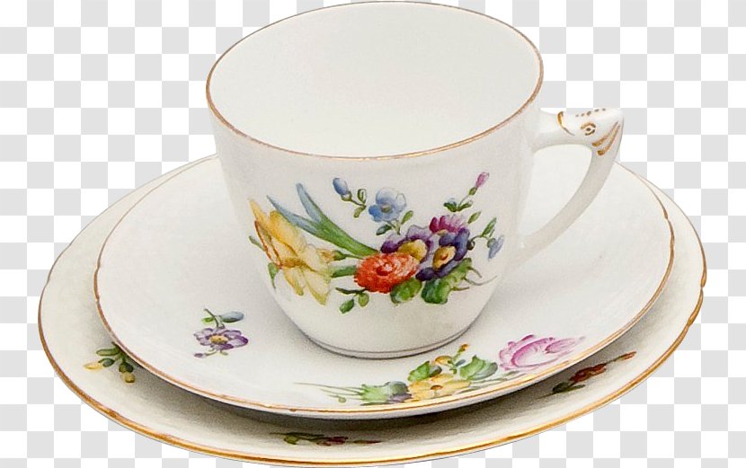 Coffee Cup Saucer Porcelain Mug - Dinnerware Set Transparent PNG
