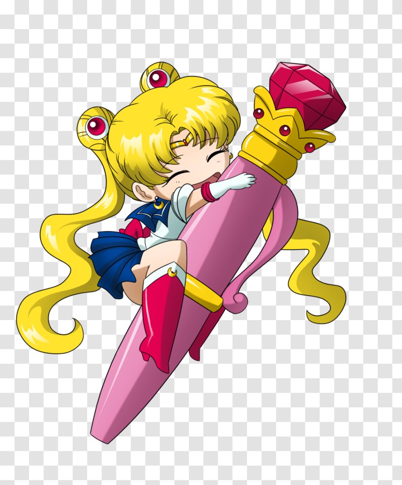 Sailor Moon Chibiusa Venus Mars Mercury - Mythical Creature Transparent PNG