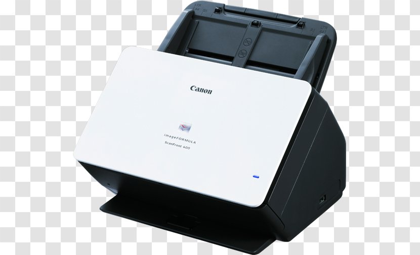 Image Scanner Canon ImageFORMULA ScanFront 400 Automatic Document Feeder Computer Network - Tree - C300 Display Transparent PNG