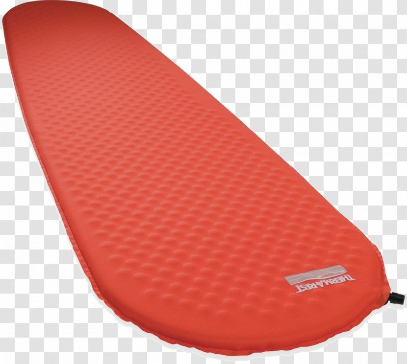 Therm-a-Rest Sleeping Mats Mattress Hiking Backpacking - Red Transparent PNG