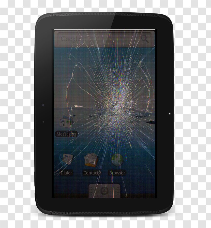 Broken Screen - Tablet Computer - Crack Monitors Google Play ComputersBroken Transparent PNG