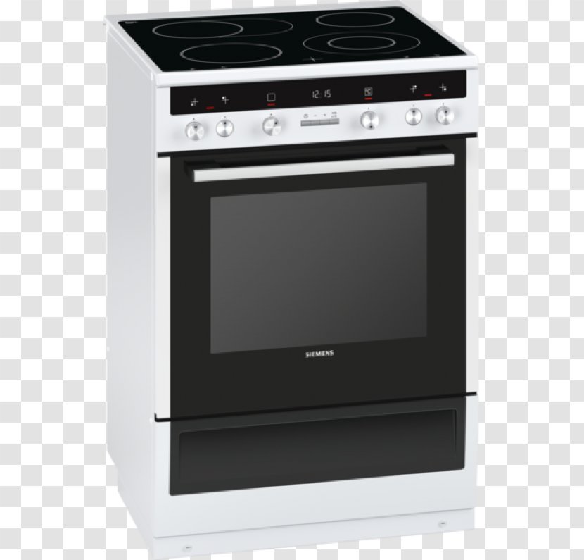 Cooking Ranges Induction Siemens Stainless Steel Oven - Washing Machines Transparent PNG