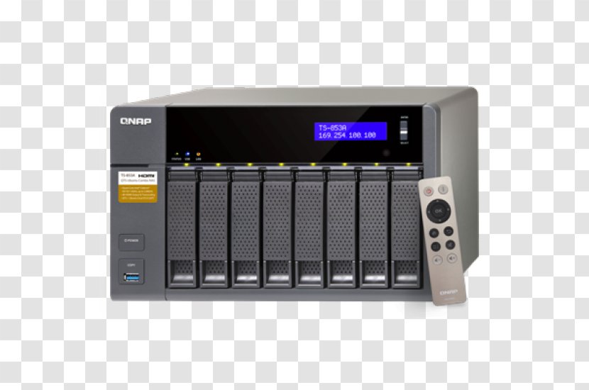 QNAP TS-853A Network Storage Systems TS-453A Data TS-853 Pro Turbo NAS Server - Multimedia - SATA 6Gb/sNetwork Transparent PNG