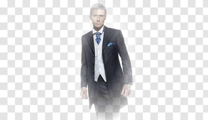 Tuxedo Suit Bridegroom Man Frock Coat - Fashion Transparent PNG