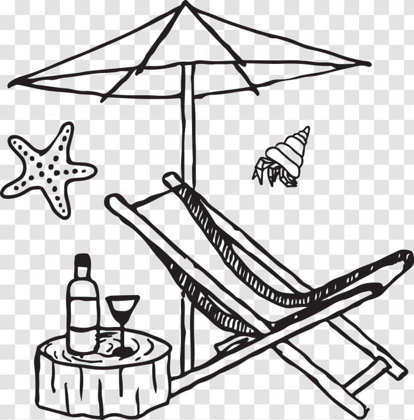 Clip Art - Accommodation - Umbrellas Under The Umbrella Transparent PNG