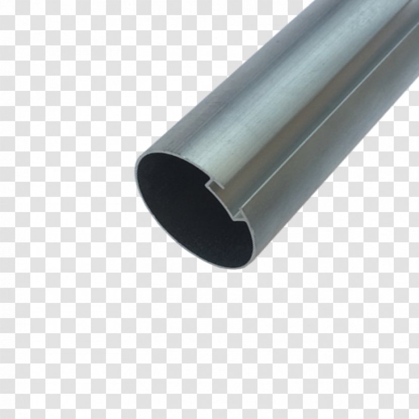 Pipe Cylinder Steel - Perde Transparent PNG