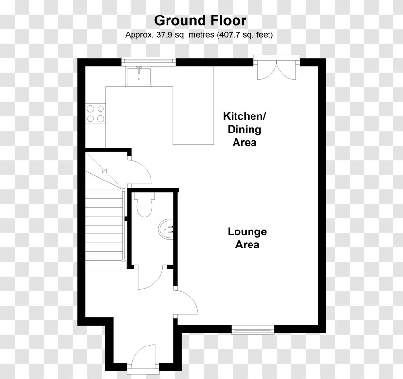 W91 H0KH Paper Aylmer Park Floor Plan Design - Monochrome - Brand Transparent PNG