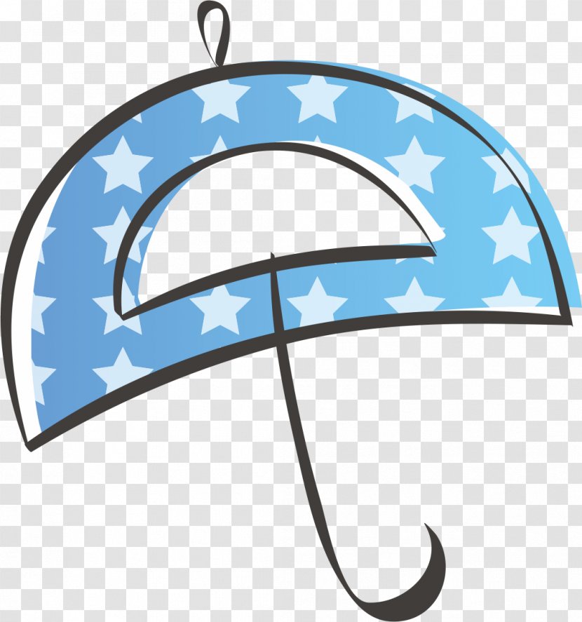 Umbrella Clip Art - Blue Transparent PNG