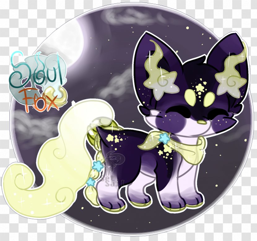 Cat Legendary Creature Animated Cartoon - Mythical - The Starry Sky Transparent PNG