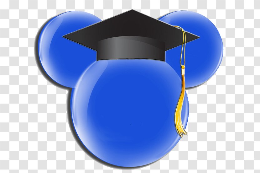 Minnie Mouse Mickey Graduation Ceremony The Walt Disney Company Clip Art - Blue Transparent PNG