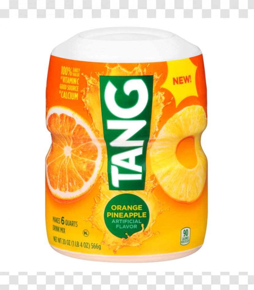 Drink Mix Orange Fizzy Drinks Soft Lemonade - Pineapple - Soda Transparent PNG