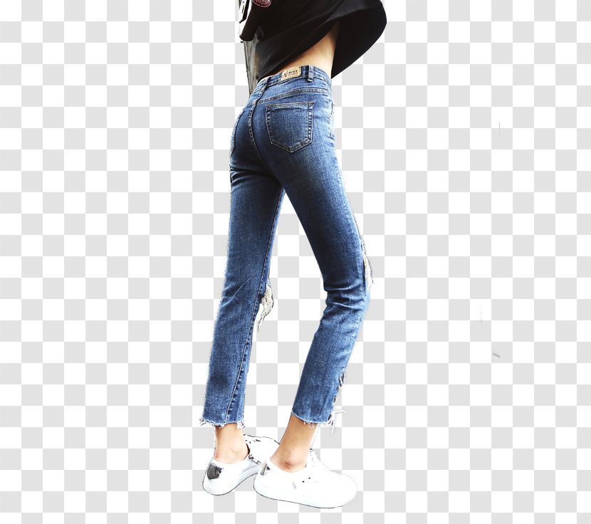 Jeans - Tree - Broken Neck Transparent PNG