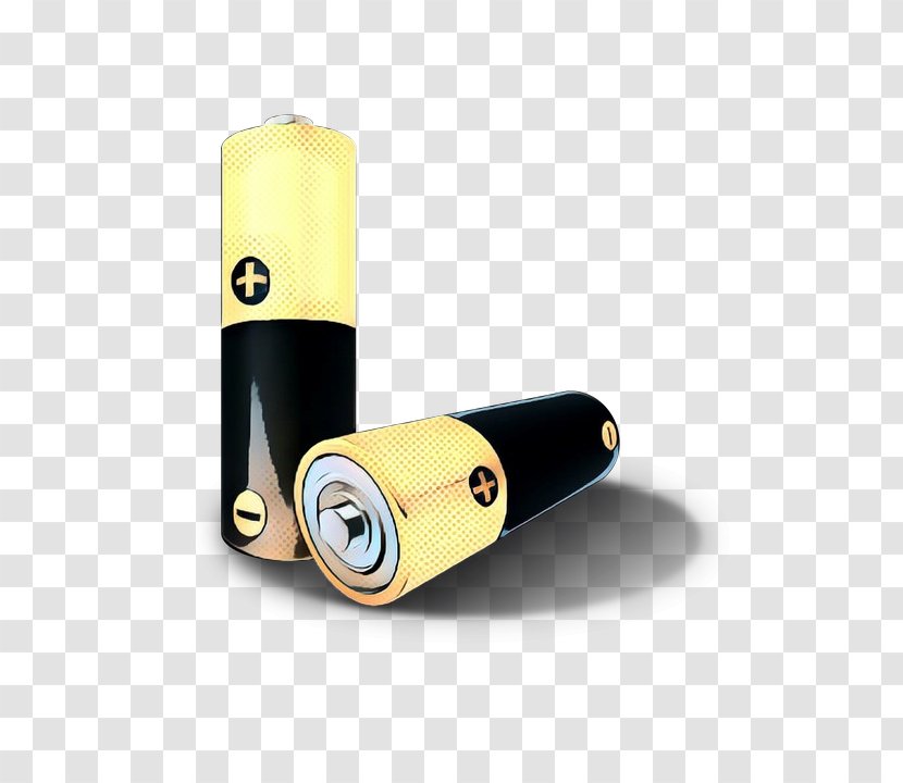 Battery Cartoon - Electric - Cylinder Ammunition Transparent PNG