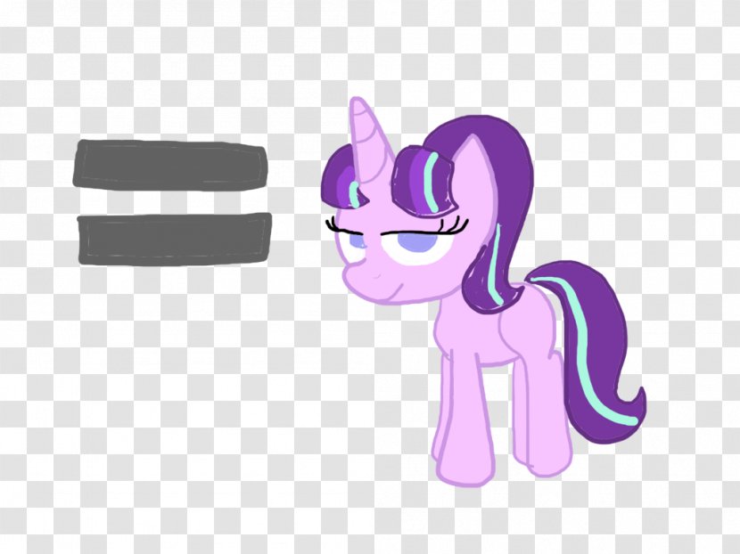 Horse Pony Purple Violet - Heart - Star Light Transparent PNG