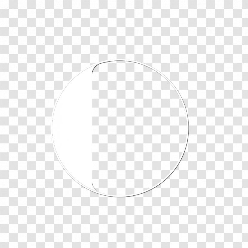 Circle Line Angle - White - Unique Shape Transparent PNG