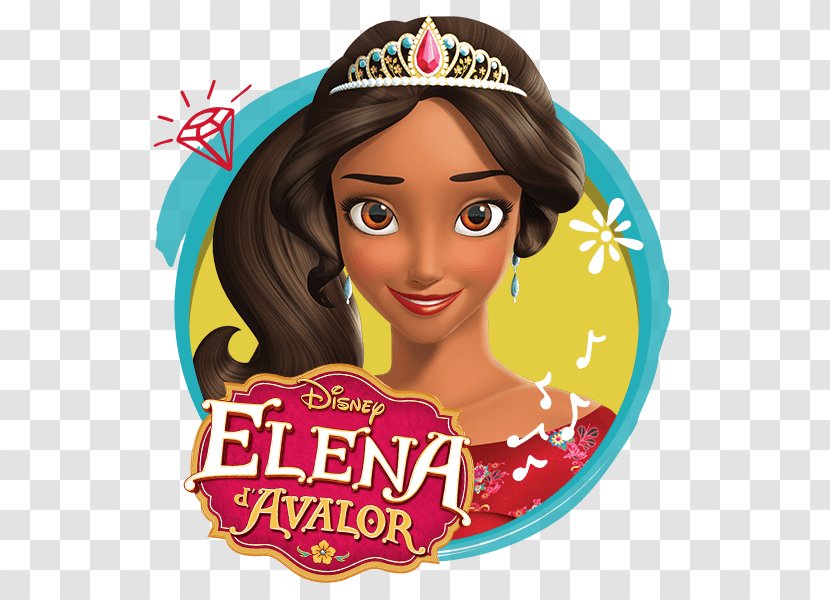 Elena Of Avalor Disney Princess The Scepter Light - Ironon - ELENA DE AVALOR Transparent PNG