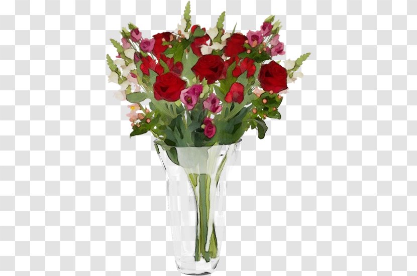 Flower Cut Flowers Plant Bouquet Vase - Sweet Pea Flowerpot Transparent PNG