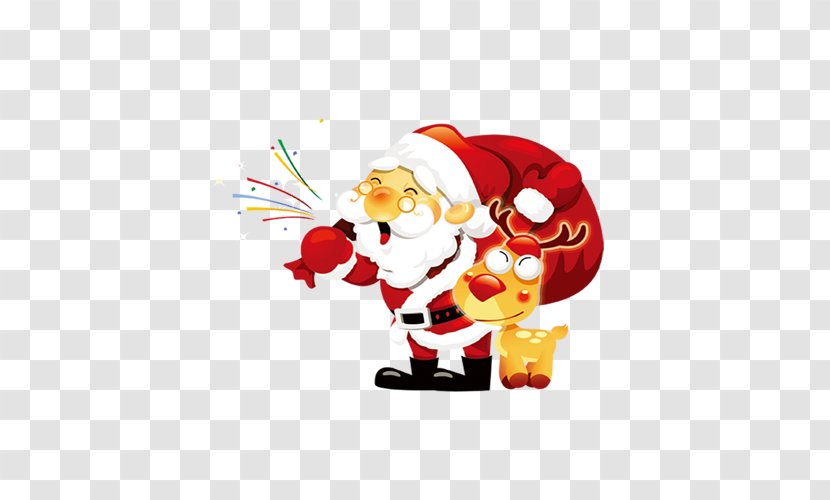 Santa Claus Christmas Tree - Eve Transparent PNG