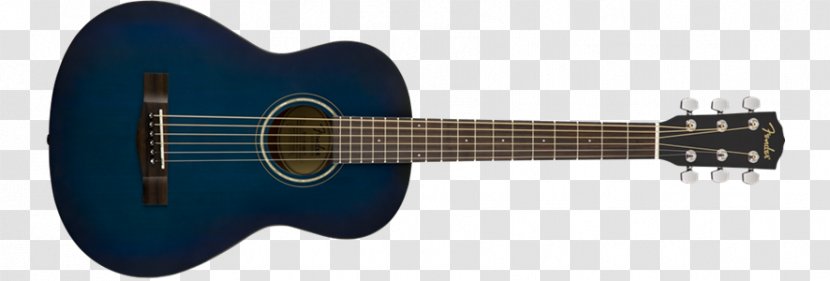 Fender Telecaster Stratocaster MA-1 3/4 Steel Acoustic Guitar - Flower Transparent PNG