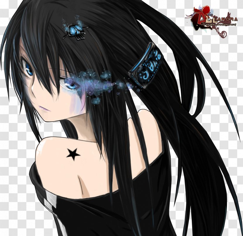 Black Rock Shooter Rin Okumura Character Vocaloid - Frame - Cartoon Transparent PNG