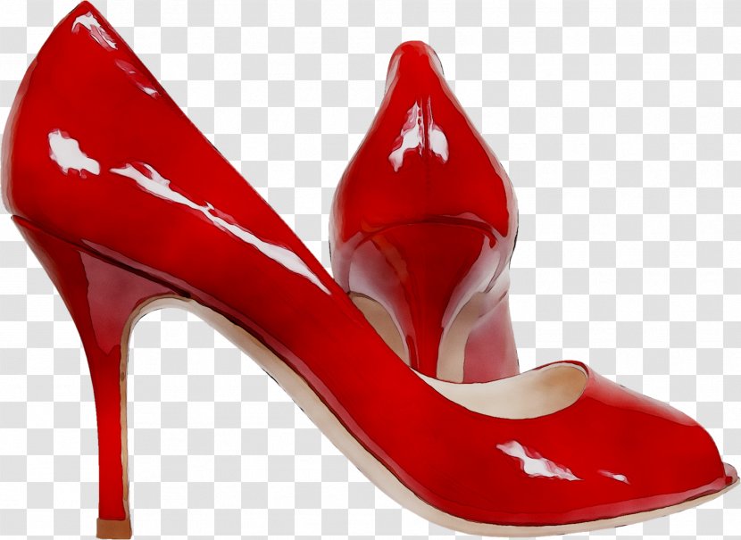 Shoe Heel Product Design - Red - Hardware Pumps Transparent PNG