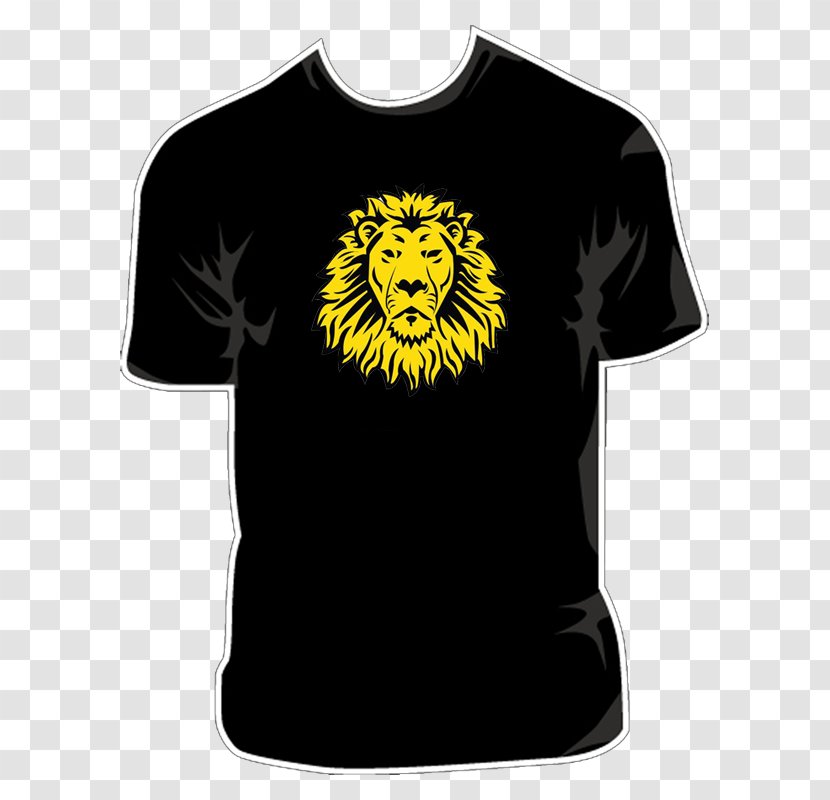 Printed T-shirt Clothing Clip Art - Online Shopping - Picture Of A Lion Face Transparent PNG