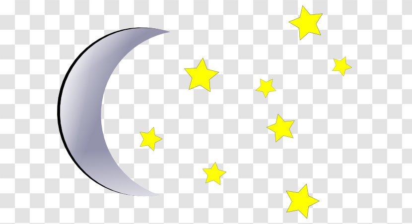 Moon Star Clip Art - Leaf - Cliparts Stars Online Transparent PNG