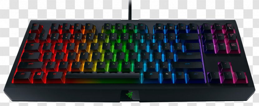 Computer Keyboard Razer BlackWidow Chroma V2 Joystick Electrical Switches - Electronics Transparent PNG