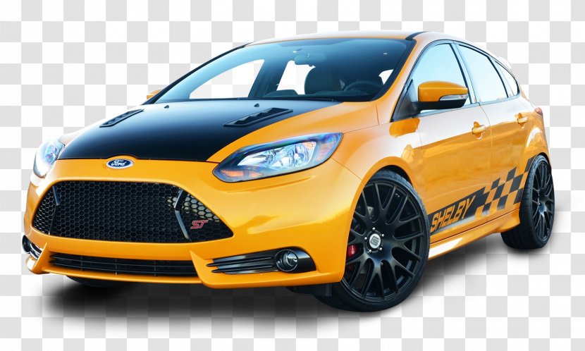 Shelby Mustang Ford Car Focus ST - World Rally - Yellow Transparent PNG