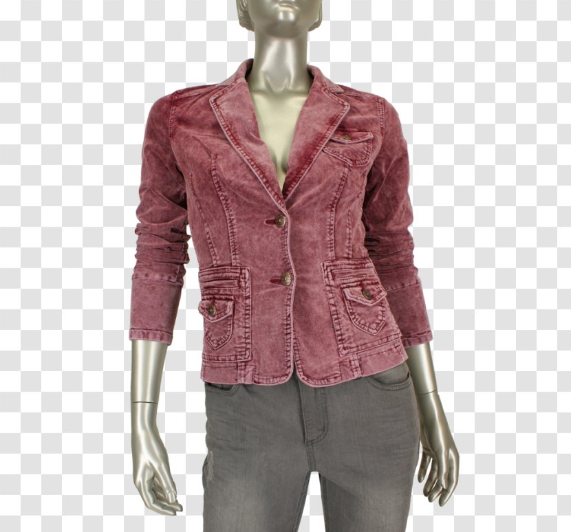 Blazer - Sleeve - Burgundy Transparent PNG