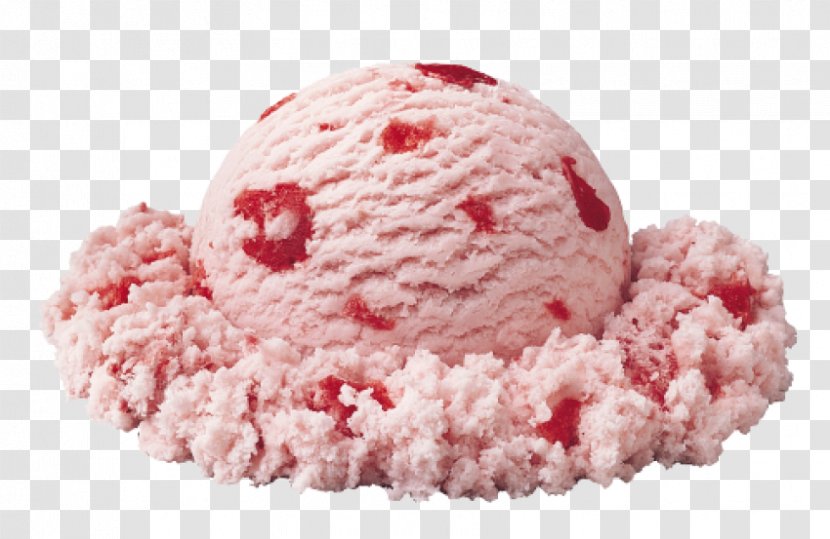 Ice Cream Cones Strawberry Sundae Food Scoops - Vanilla Transparent PNG