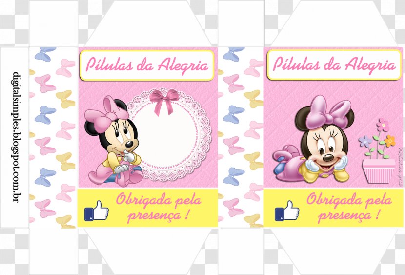 Minnie Mouse Birthday Mickey Party Baby Shower - Computer - MINNIE Transparent PNG