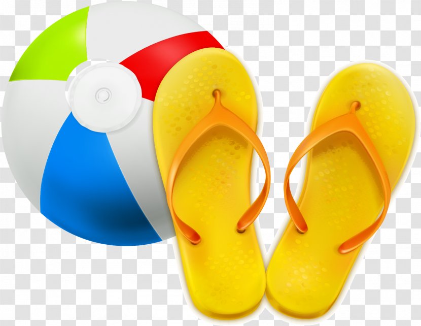 Slipper Flip-flops Volleyball - Footwear - And Slippers Material Transparent PNG
