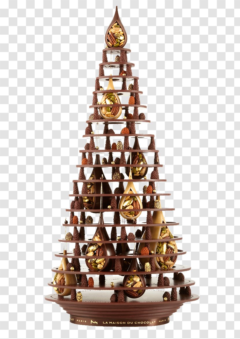 Yule Log Chocolate La Maison Du Chocolat Christmas Tree Day - Recipe Transparent PNG