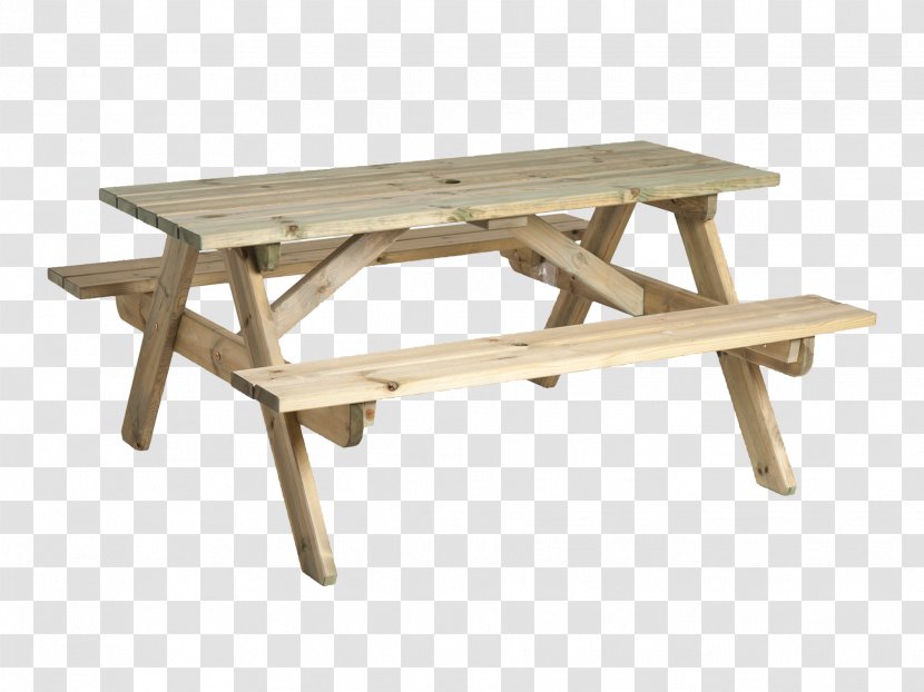 Picnic Table Bench Garden Wood Transparent PNG