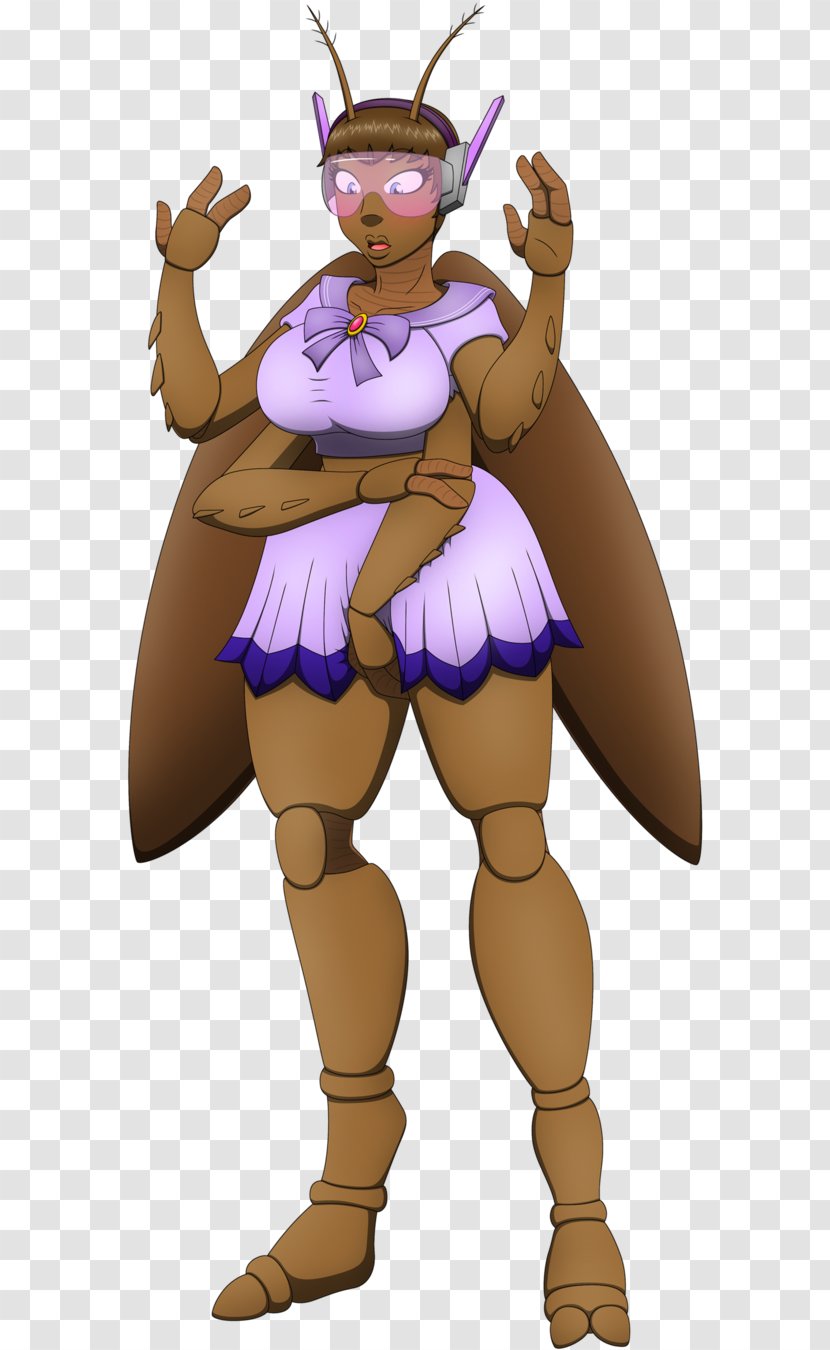 DeviantArt Woman Insect - Tree - Roach Transparent PNG