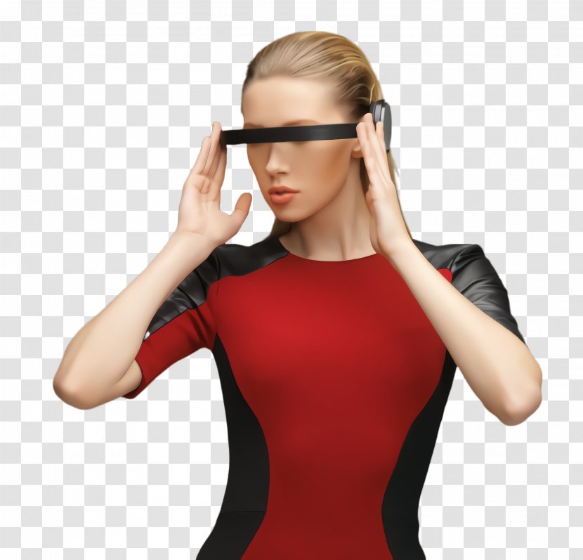 Glasses - Arm - Ear Blond Transparent PNG