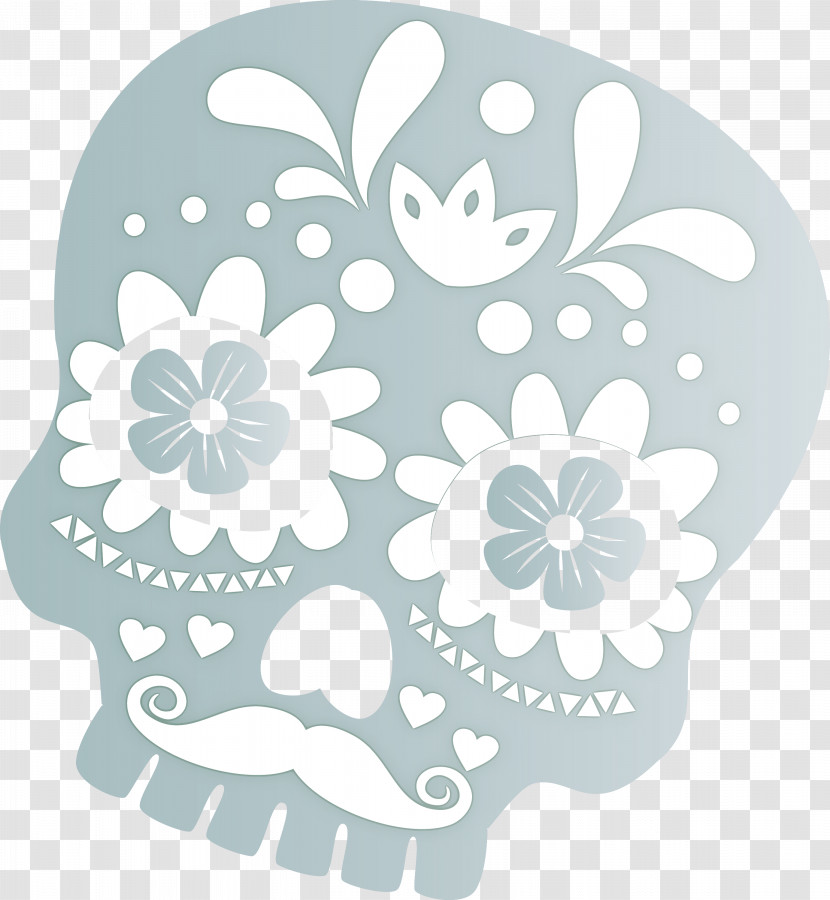 Calavera La Calavera Catrina Sugar Skull Transparent PNG